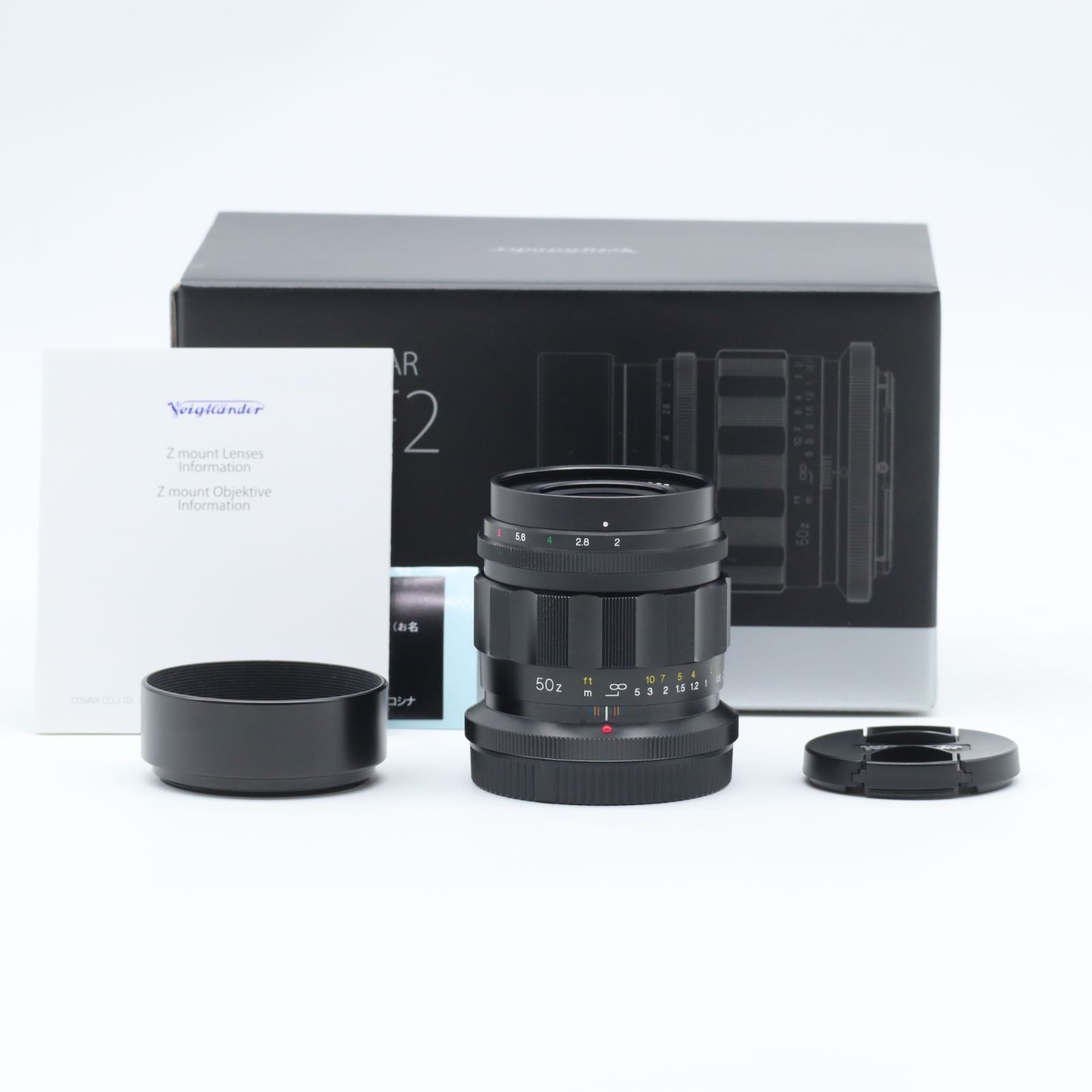 Voigtlander APO-LANTHAR 50mm F2 Aspherical Zマウント #5216 58,200円