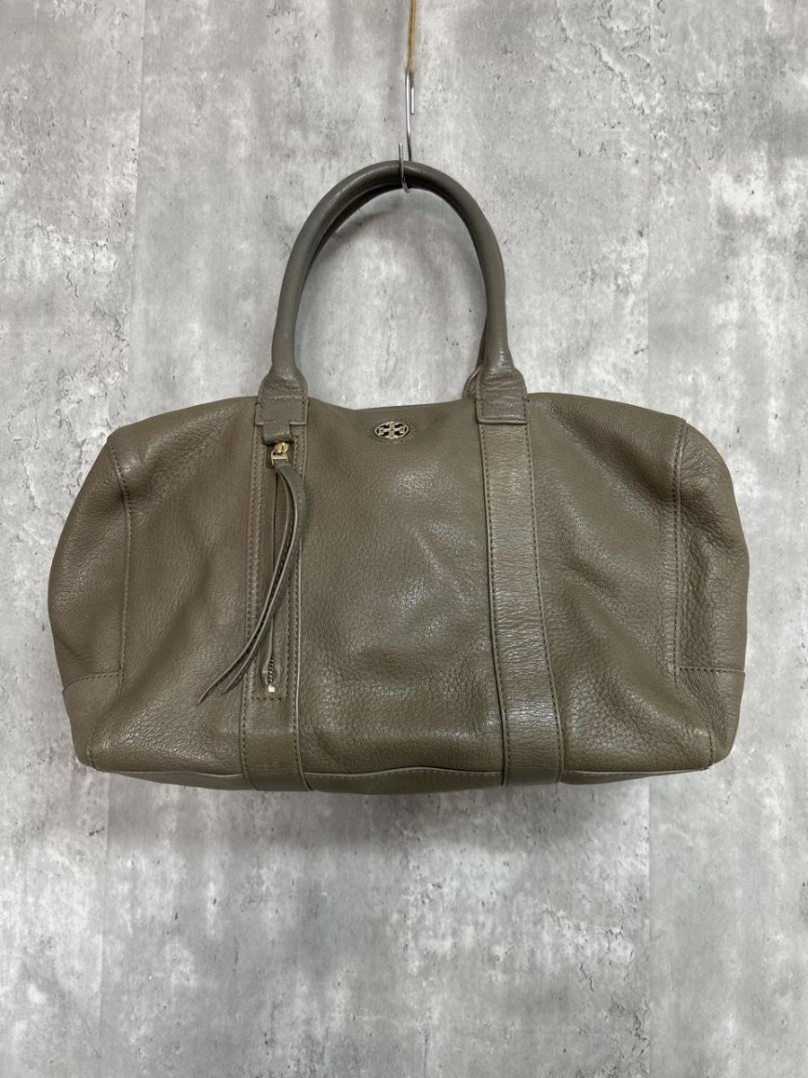 Tory Burch トリーバーチ 2WAY ミニボストン ボストン バッグ sizeF/グレー ■■◎レディース