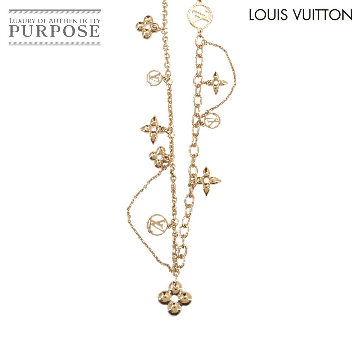 未使用 展示品 ルイ ヴィトン LOUIS VUITTON コリエ ブルーミング 