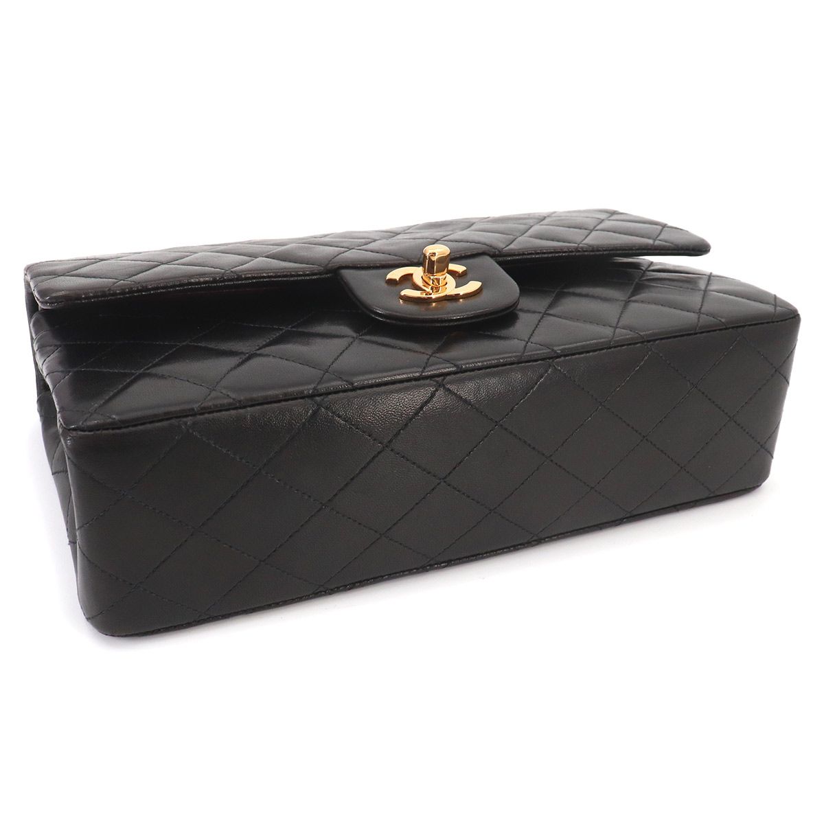 美品 シャネル CHANEL マトラッセ 25 チェーン ショルダー バッグ