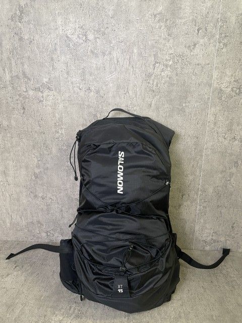【中古】SALOMON ｻﾛﾓﾝ XT15 BACKPACK ﾊﾞｯｸﾊﾟｯｸ ﾘｭｯｸ ﾌﾞﾗｯｸ 33973309