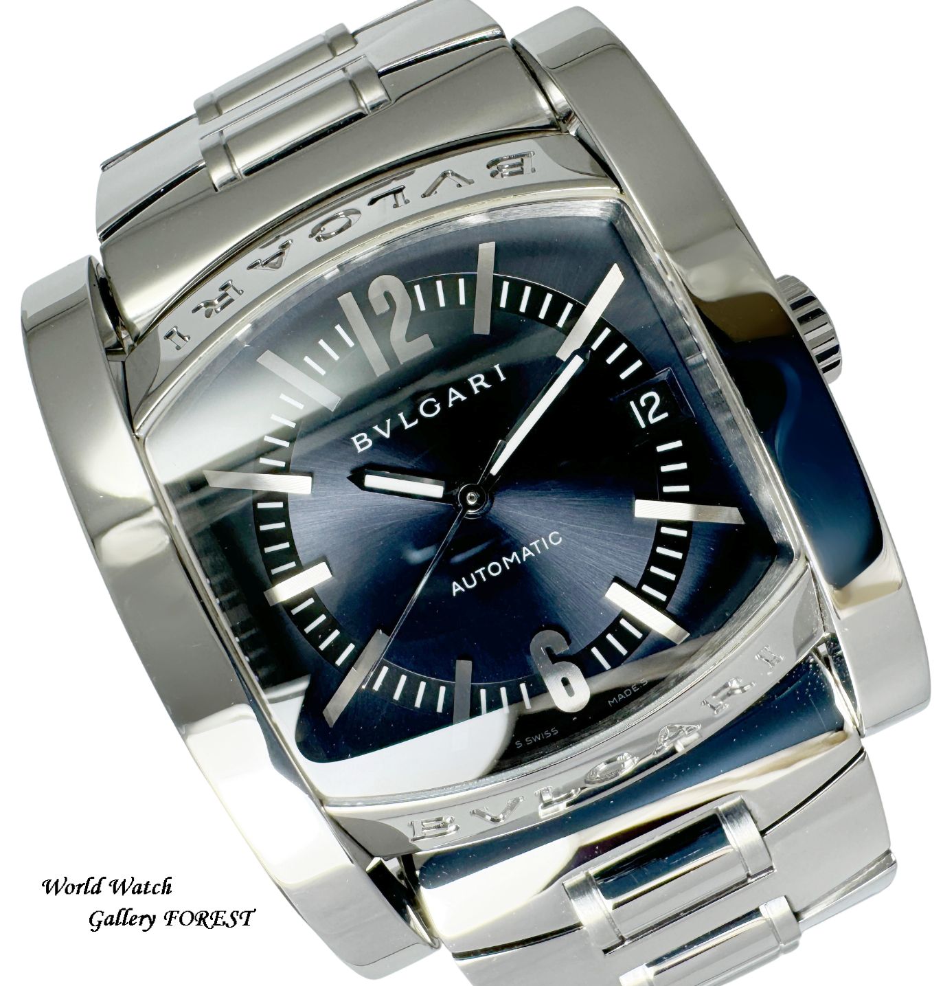 新品仕上げ☆OH済み】ブルガリ BVLGARI☆アショーマ AA44S 中古 メンズ