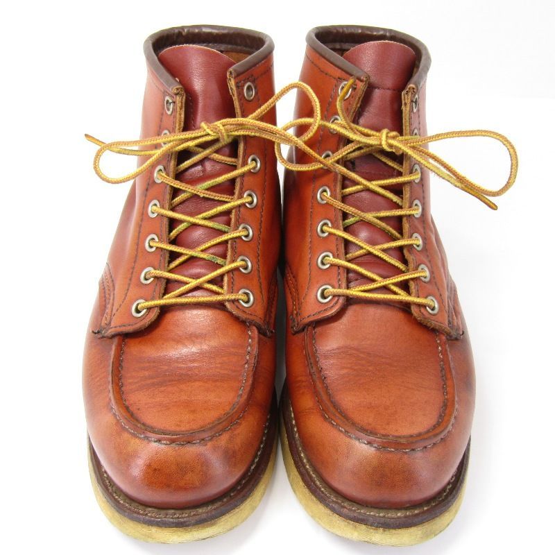 REDWING レッドウィング US7E 25cm モックトゥ 8875 2007年製 CLASSIC MOC 6インチ クラシック ワークブーツ 赤茶 オロラセット  35005655 REDWING レッドウィング US7E 25cm モックトゥ 8875 2007年製 CLASSIC
