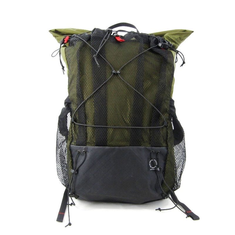 未使用 山と道 ヤマトミチ バックパック MINI2 ミニ2 PERTEX ザック リュック 25-35L ミニマリストパッド内臓 Fir Green M 47000139