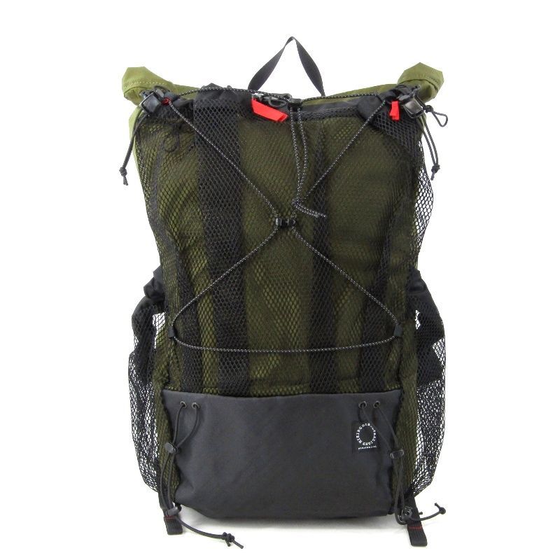 未使用 山と道 ヤマトミチ バックパック MINI2 ミニ2 PERTEX ザック リュック 25-35L ミニマリストパッド内臓 Fir Green M 47000140