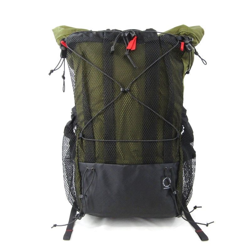 未使用 山と道 ヤマトミチ バックパック MINI2 ミニ2 PERTEX ザック リュック 25-35L ミニマリストパッド内臓 Fir Green M 47000138