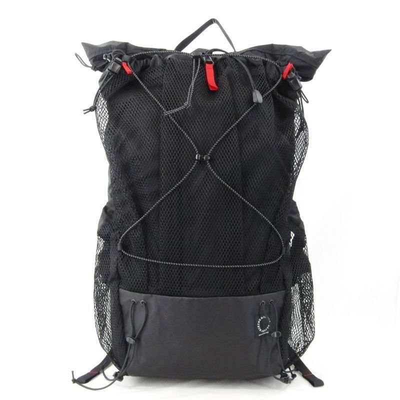 未使用 山と道 ヤマトミチ バックパック MINI2 ミニ2 PERTEX ザック リュック 28-38L ミニマリストパッド内臓 Black L 47000136