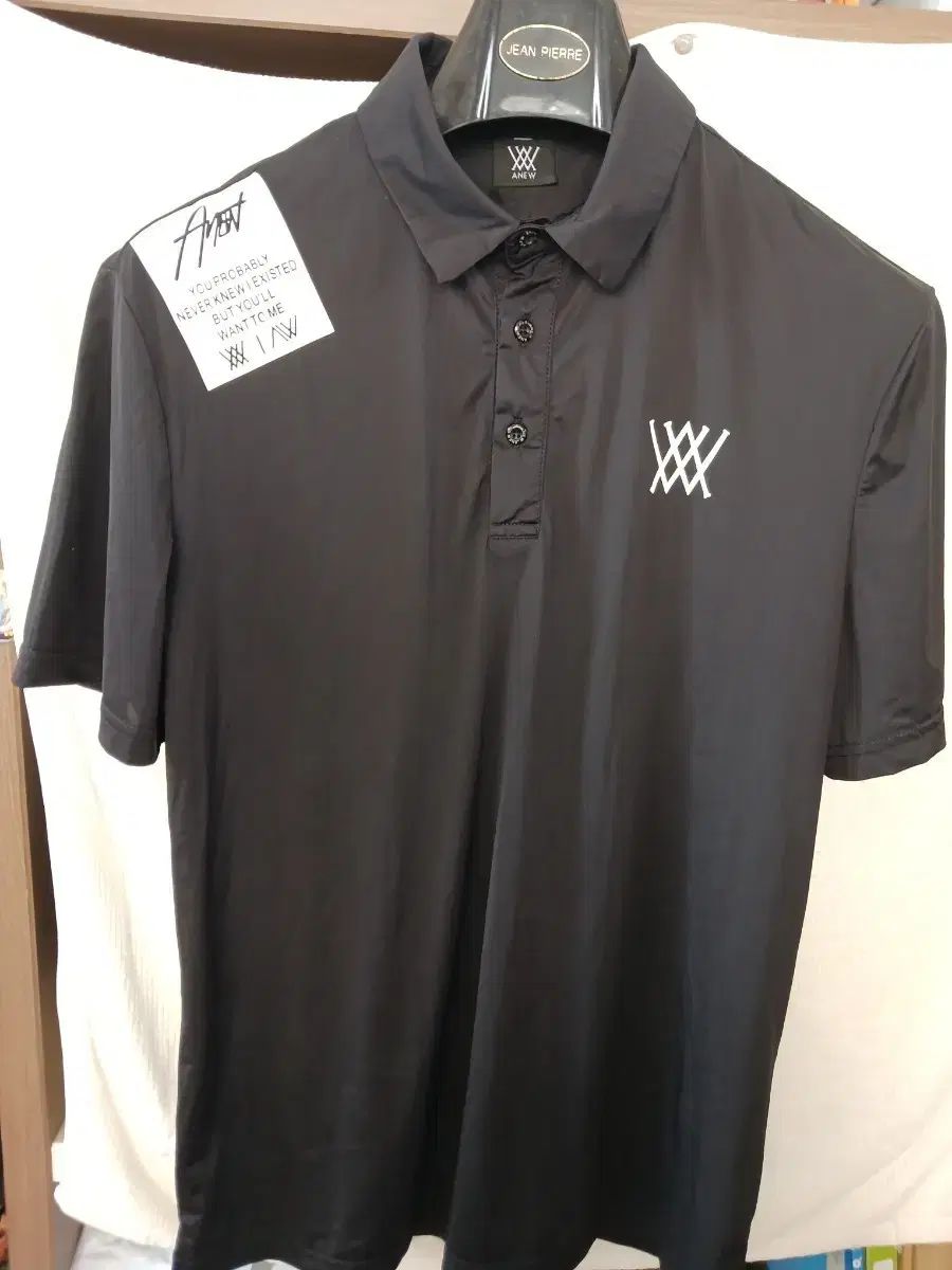 ANEW ゴルフウェア 半袖 Tシャツ ブラック 100