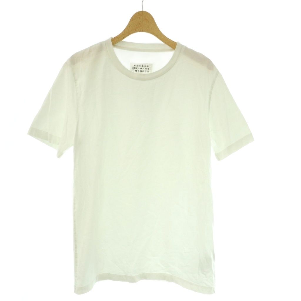 メゾンマルジェラ 10 Maison Margiela 10 エストネーション六本木 15周年 Tシャツ 半袖 ロゴ プリント S 白 ホワイト S30GC0651 /BB ■GY62