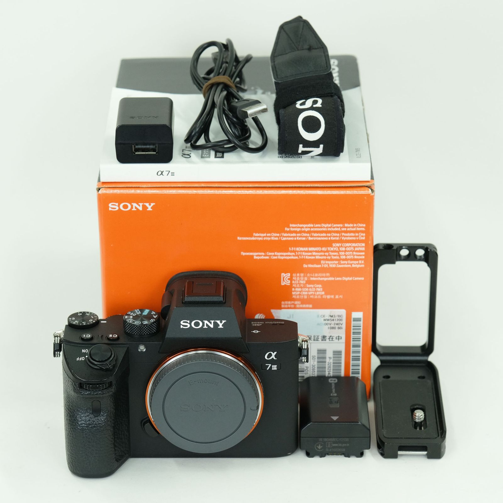 良品 | シャッター数16,818回｜L型リグ付] SONY α7 III（ILCE-7M3