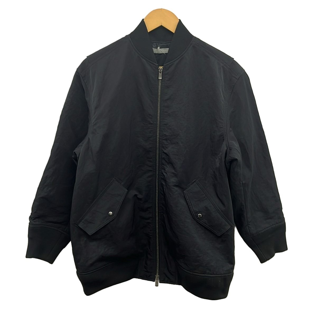 theory luxe(セオリーリュクス) ブルゾン サイズ038 M レディース美品 - 黒 長袖/中綿/ジップアップ/秋/冬