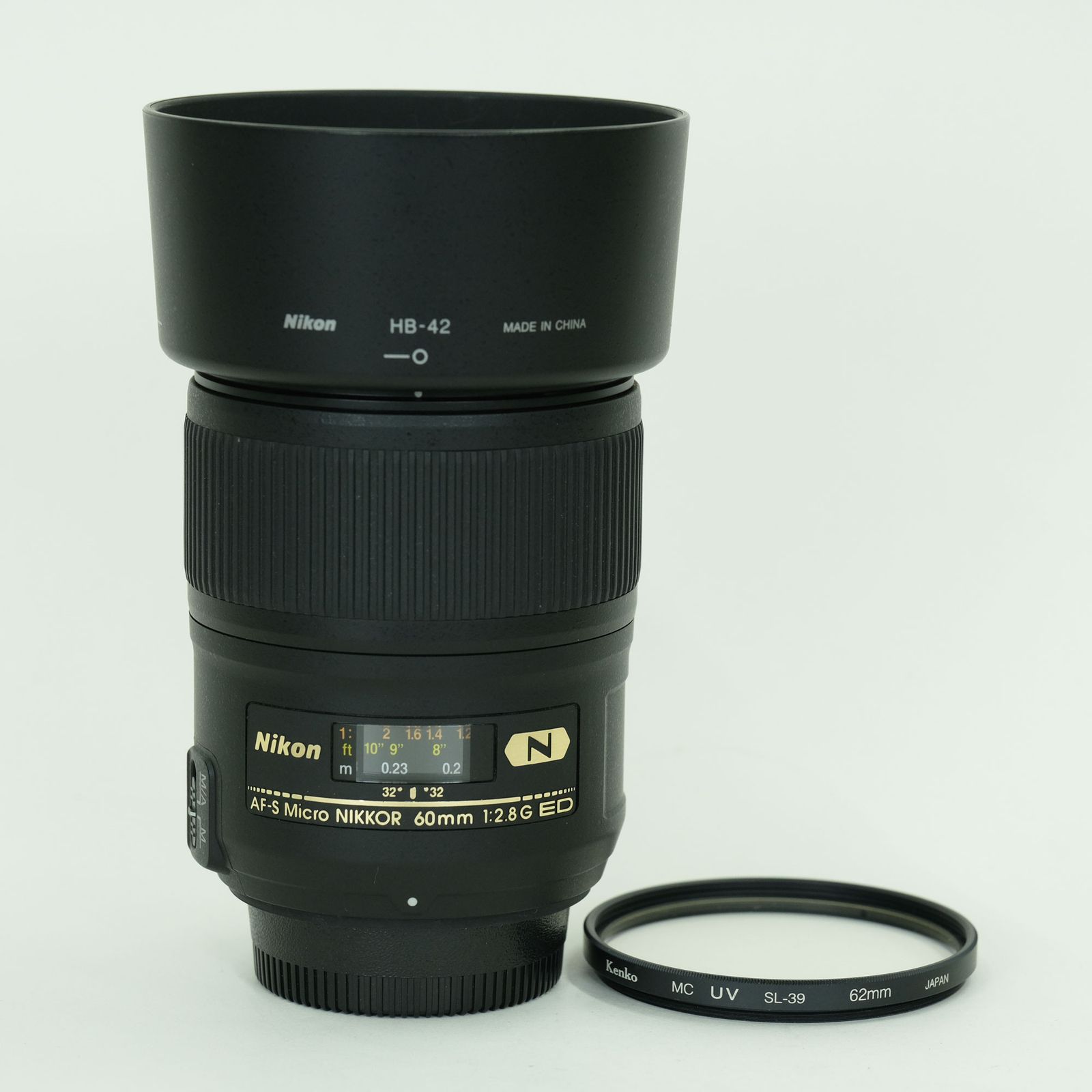 [美品 | フィルター付] Nikon AF-S Micro NIKKOR 60mm f/2.8G ED | Nikon Fマウント