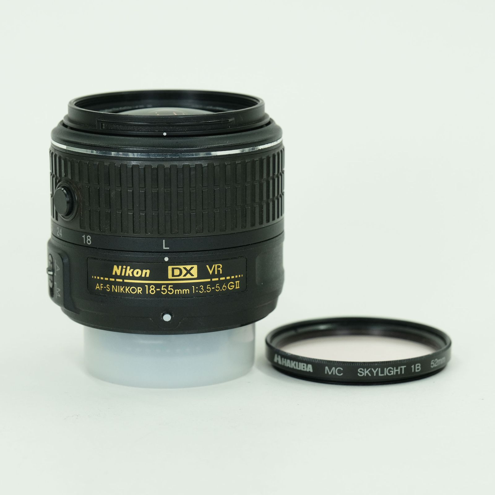 [良品 | フィルター付] Nikon AF-S DX NIKKOR 18-55mm f3.5-5.6G VR II | Nikon Fマウント