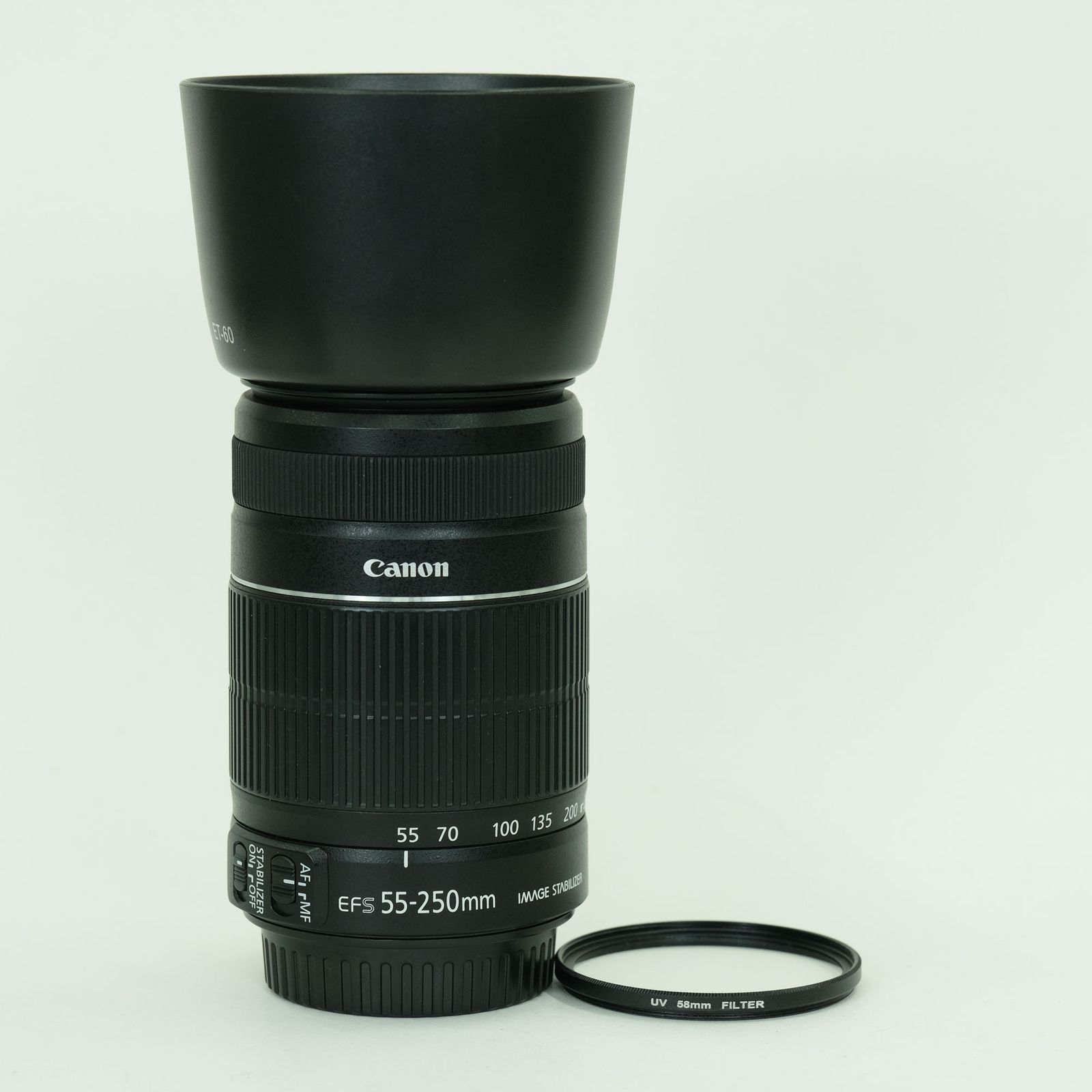 [良品 | フード・フィルター付] Canon EF-S55-250mm F4-5.6 IS II | Canon EF-Sマウント