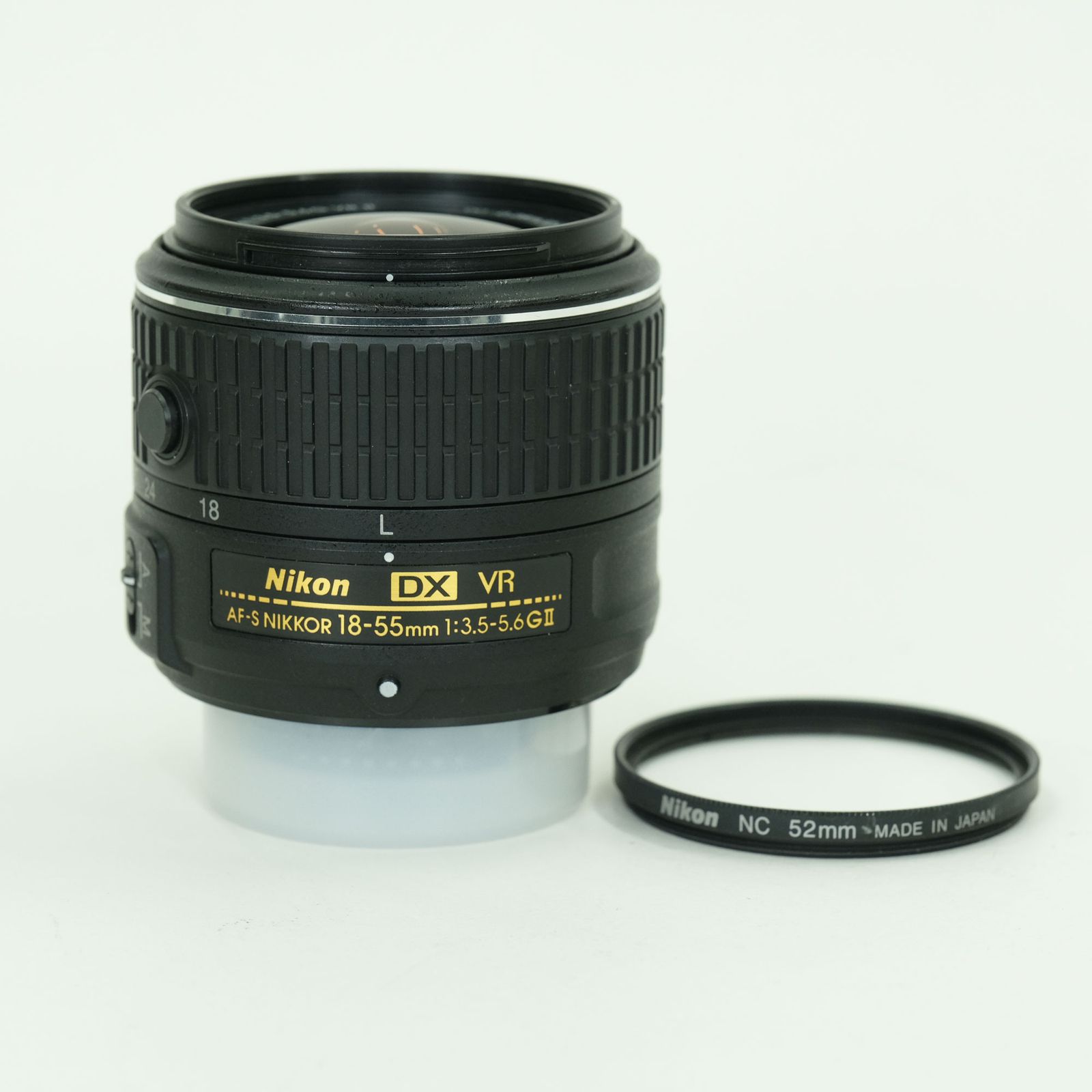 [良品 | 純正フィルター付] Nikon AF-S DX NIKKOR 18-55mm f3.5-5.6G VR II | Nikon Fマウント