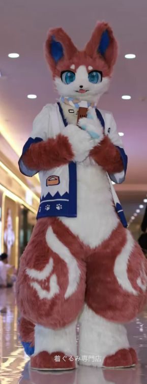 犬　猫　着ぐるみ ヘッド全頭　ヘッド ケモノ ファースーツ ぬいぐるみ コスプレ コスチューム Kurumi 一点物 C614