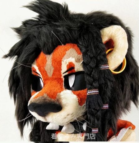 犬　猫　着ぐるみ ヘッド全頭　ヘッド ケモノ ファースーツ ぬいぐるみ コスプレ コスチューム Kurumi 一点物 C616