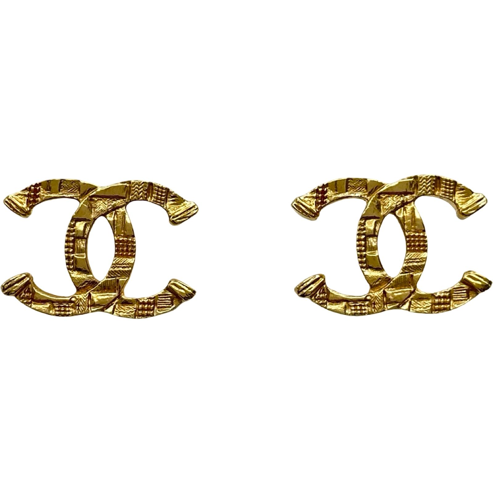 シャネル CHANEL ココマークピアス ゴールド メタル/ゴールドメッキ アクセサリー