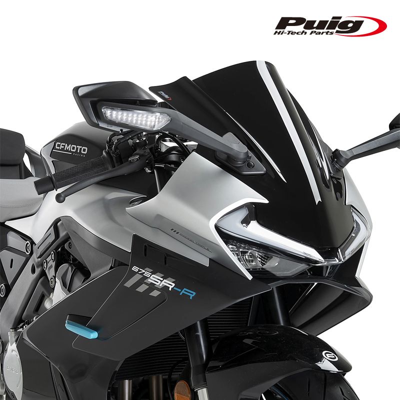 Puig 22731N Z-RACING SCREEN [BLACK] CFMOTO 675SR-R (25-26) プーチ レーシングスクリーン