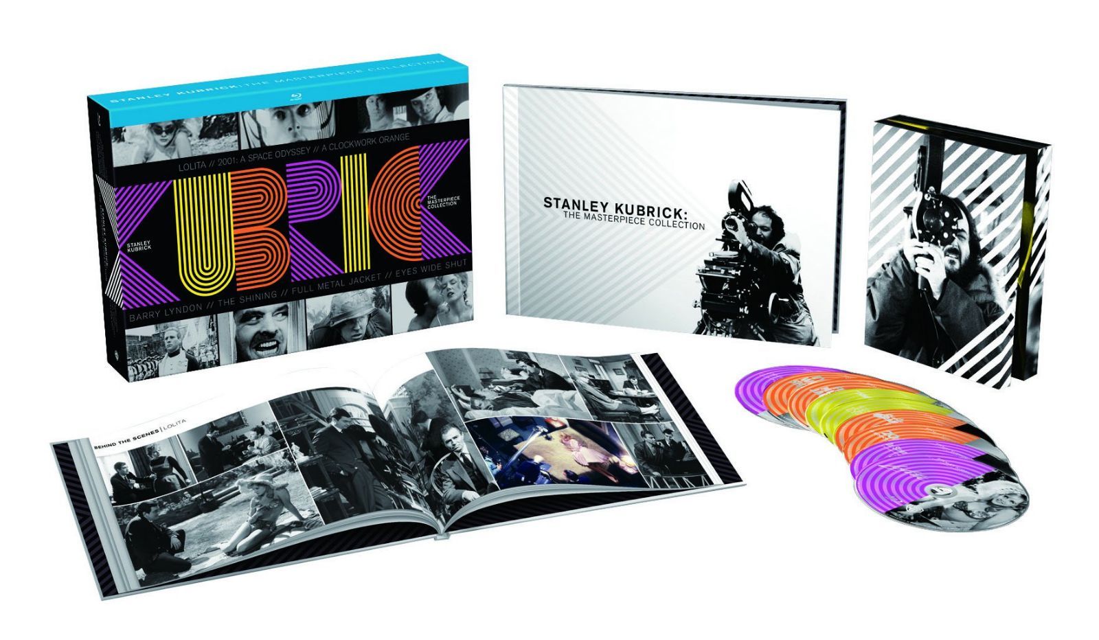 スタンリー・キューブリック マスターピース・コレクション(初回限定生産/9枚組) [Blu-ray]