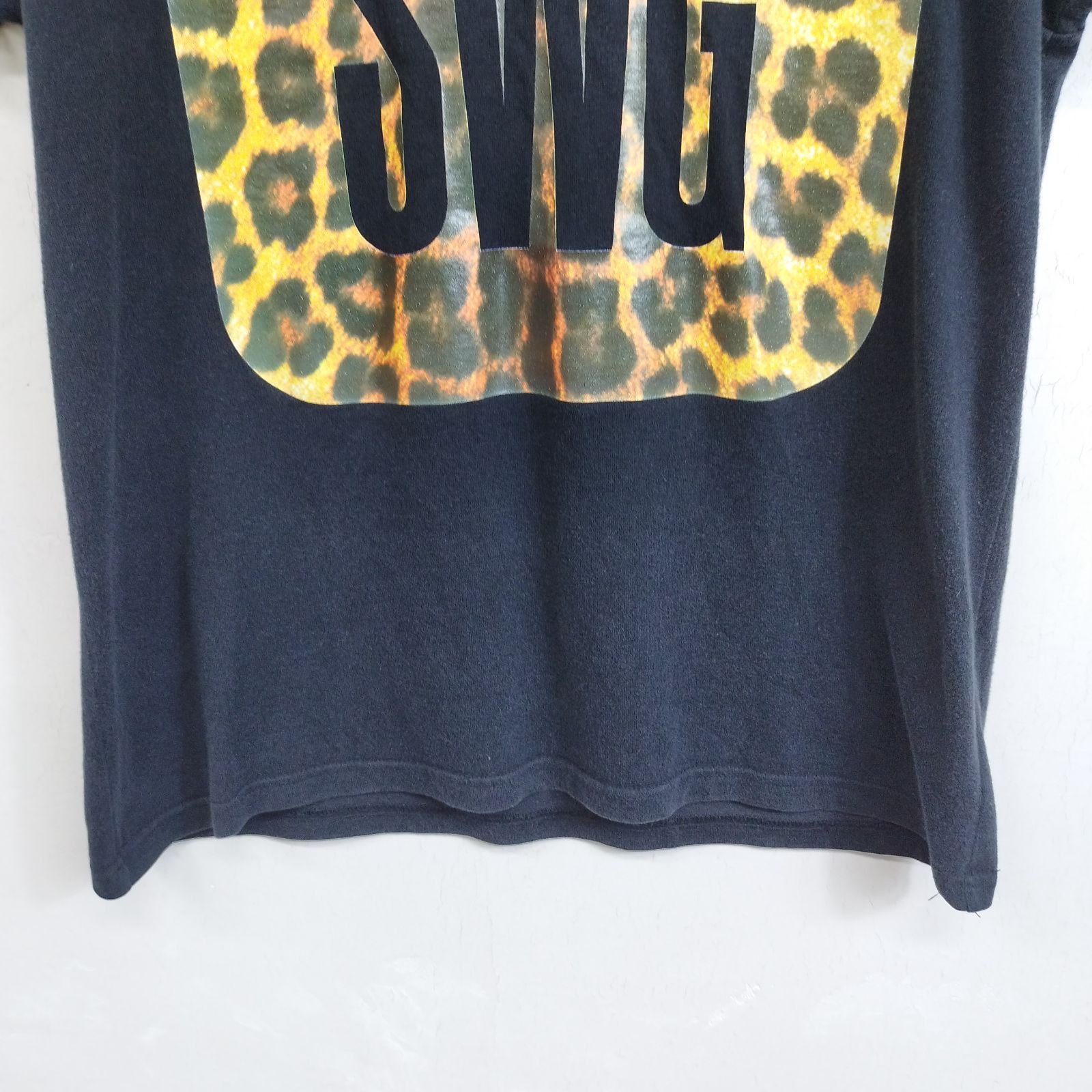 SWAGGER スワッガー 半袖 Tシャツ SWG ボックスロゴ レオパード