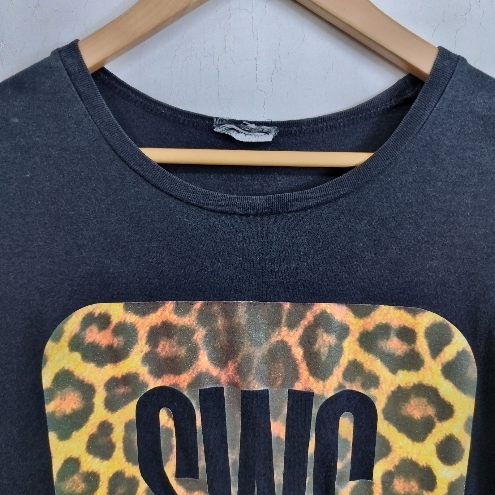 SWAGGER スワッガー 半袖 Tシャツ SWG ボックスロゴ レオパード