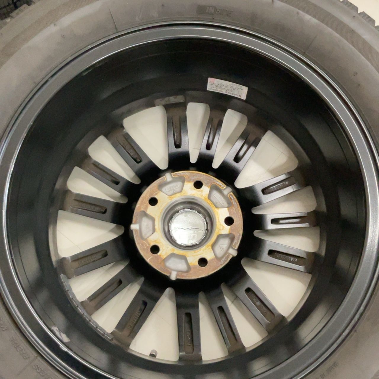5穴 PCD114.3 16インチ6.5J+53 KYOHO SMACK VALKYRIE+205/60R16