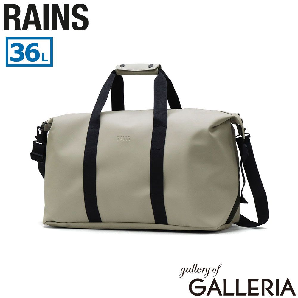 レインズ ボストンバッグ メンズ レディース 大容量 旅行 バッグ RAINS ブランド 大人 カジュアル 大きめ 斜め掛け 2WAY 軽量 軽い 36L A4 B4 撥水 耐久性 Hilo Weekend Bag 14200 Drift