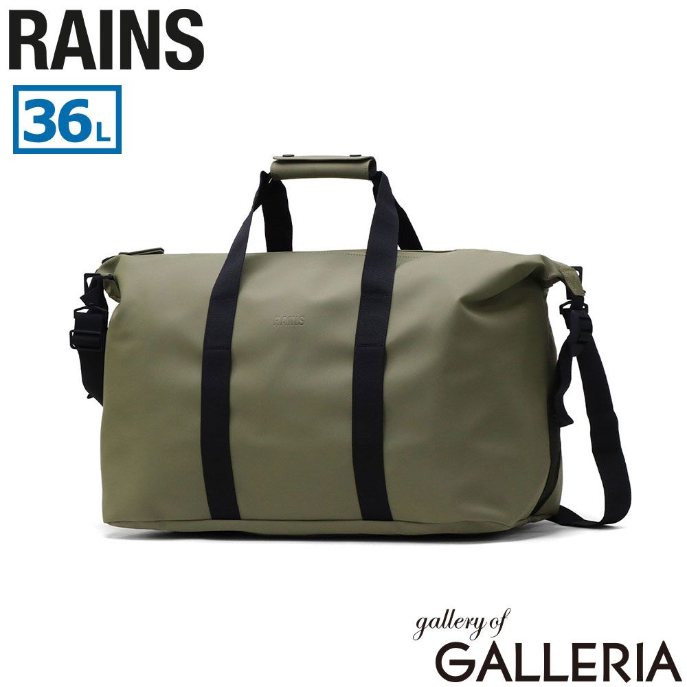 レインズ ボストンバッグ メンズ レディース 大容量 旅行 バッグ RAINS ブランド 大人 カジュアル 大きめ 斜め掛け 2WAY 軽量 軽い 36L A4 B4 撥水 耐久性 Hilo Weekend Bag 14200 Marsh