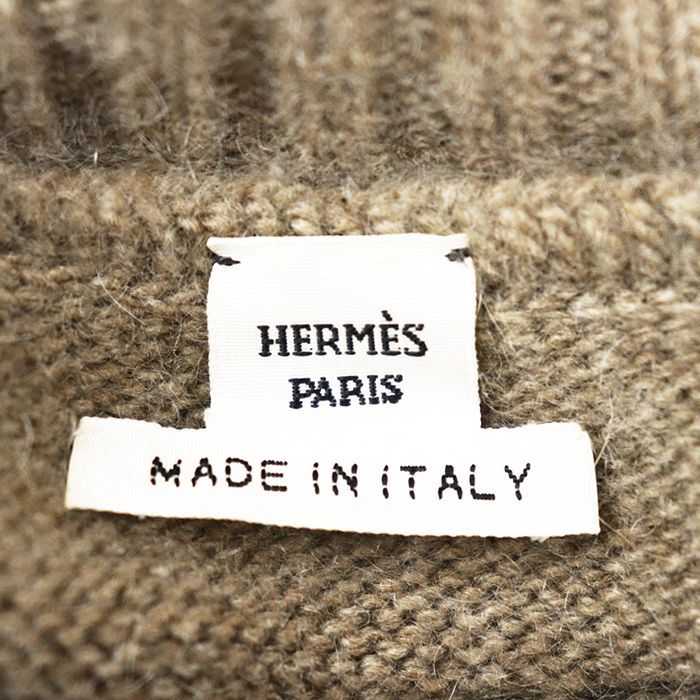 美品】HERMES エルメス ニット カシミヤ/モヘア/シルク サイズ 34