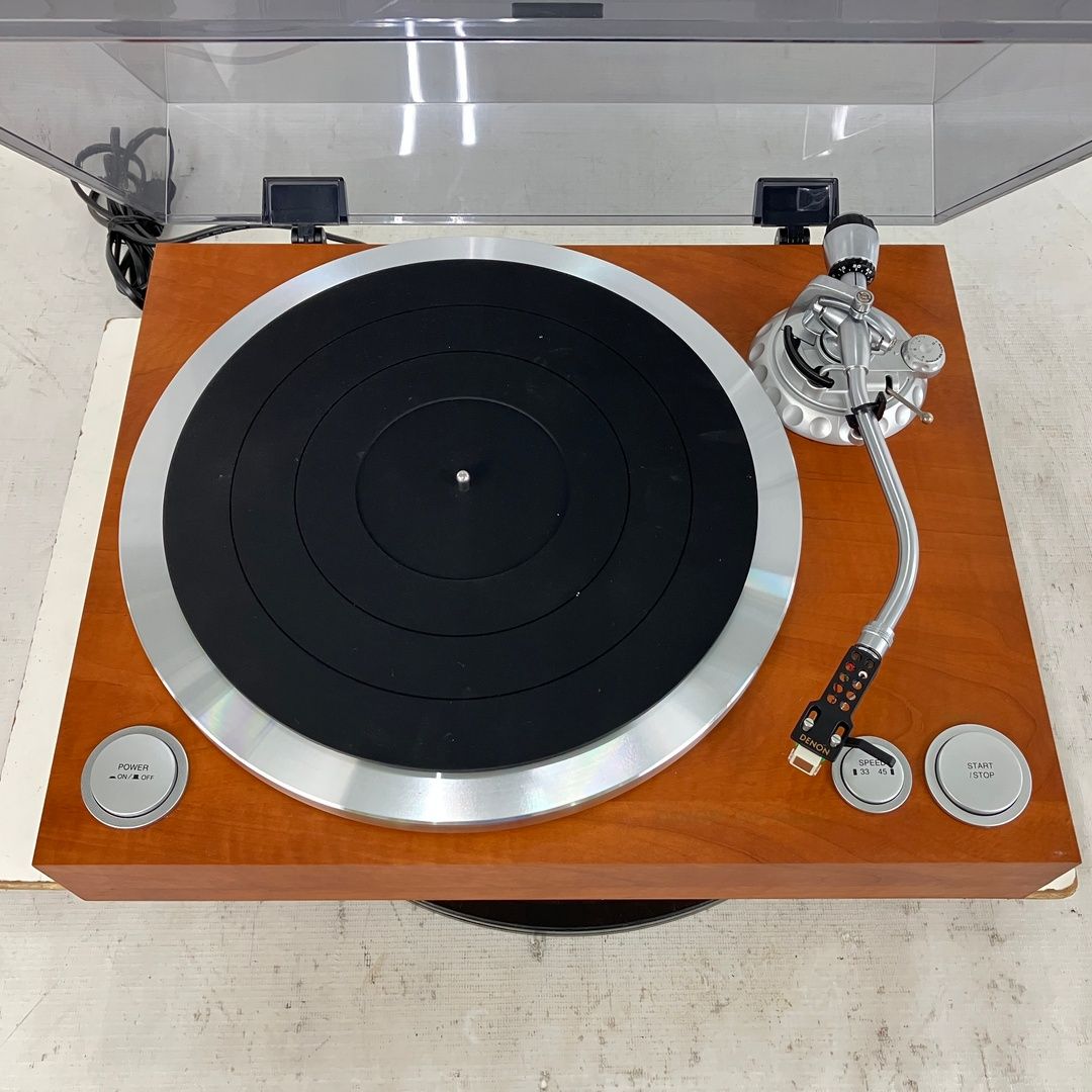 DENON DP-500M アナログ レコードプレーヤー ターンテーブル カートリッジ付き 音響機器 中古 Y11342366