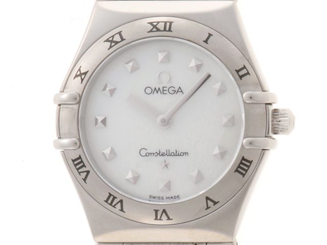 OMEGA オメガ ウォッチ コンステレーション マイチョイス 時計 1571.71 腕時計 ステンレス ホワイトシェル クオーツ ホワイトシェル文字盤 レディース【中古】433