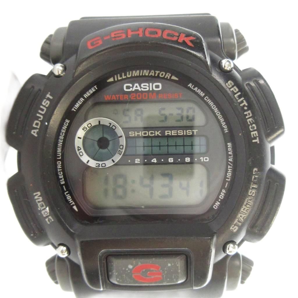 カシオジーショック CASIO G-SHOCK DW-9052 腕時計 ウォッチ クォーツ デジタル カレンダー付き 黒 ブラック ■GY18 /MQ