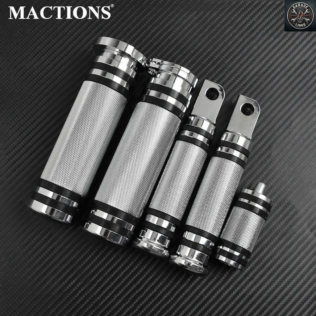オートバイ 1インチ25mm ハンドグリップ フットペグ ペダルシフター ネイルペグ ハーレー スポーツスター ツーリング ロードグライド ソフ