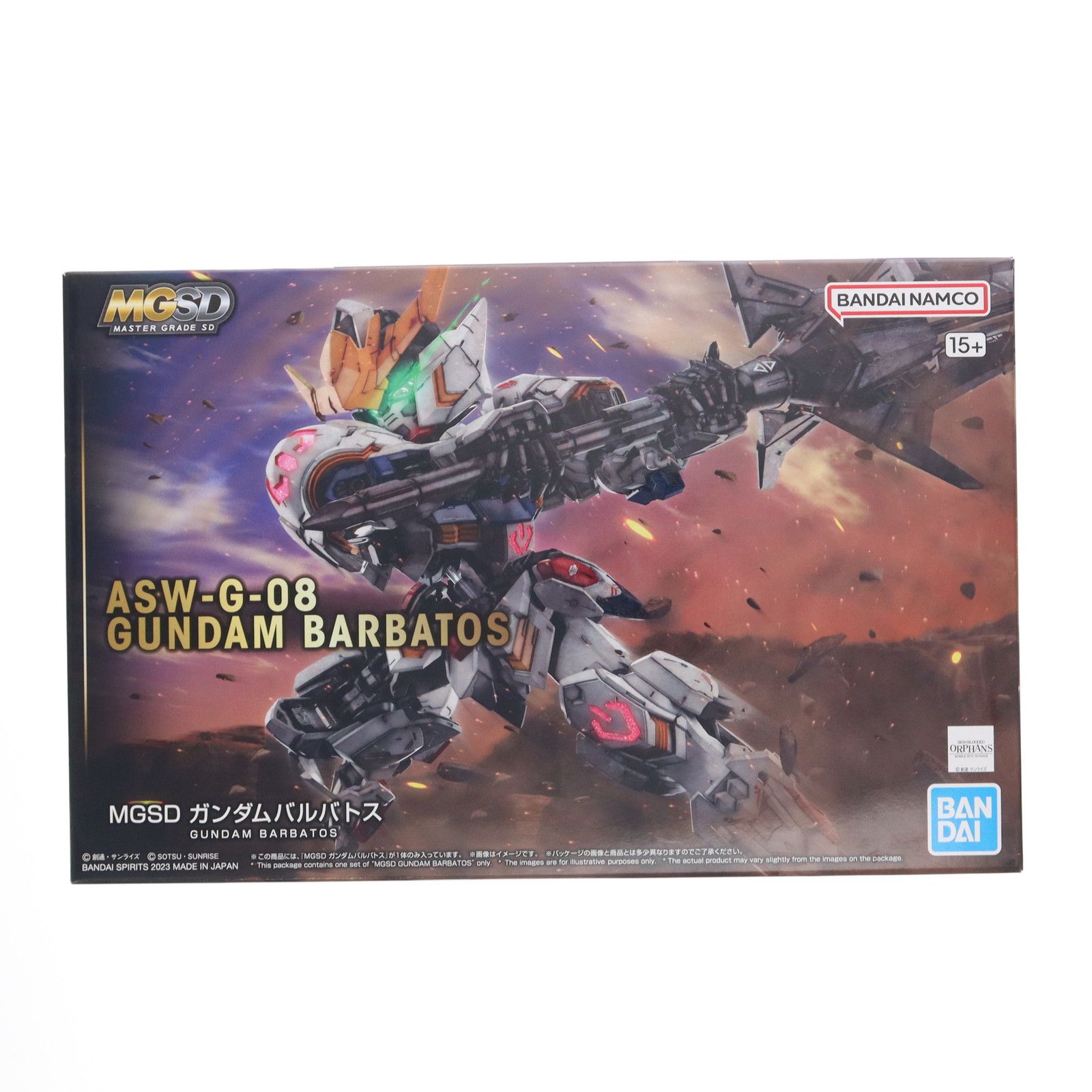 MGSD ガンダムバルバトス 機動戦士ガンダム 鉄血のオルフェンズ プラモデル(5065699) バンダイスピリッツ