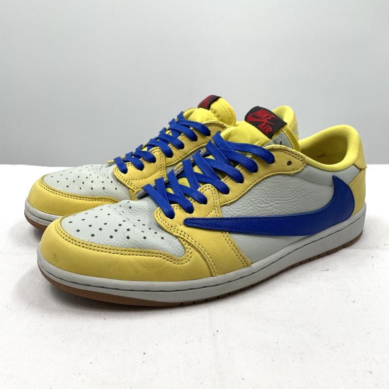 【中古】NIKE×Travis Scott Women's Air Jordan 1 Retro Low OG 