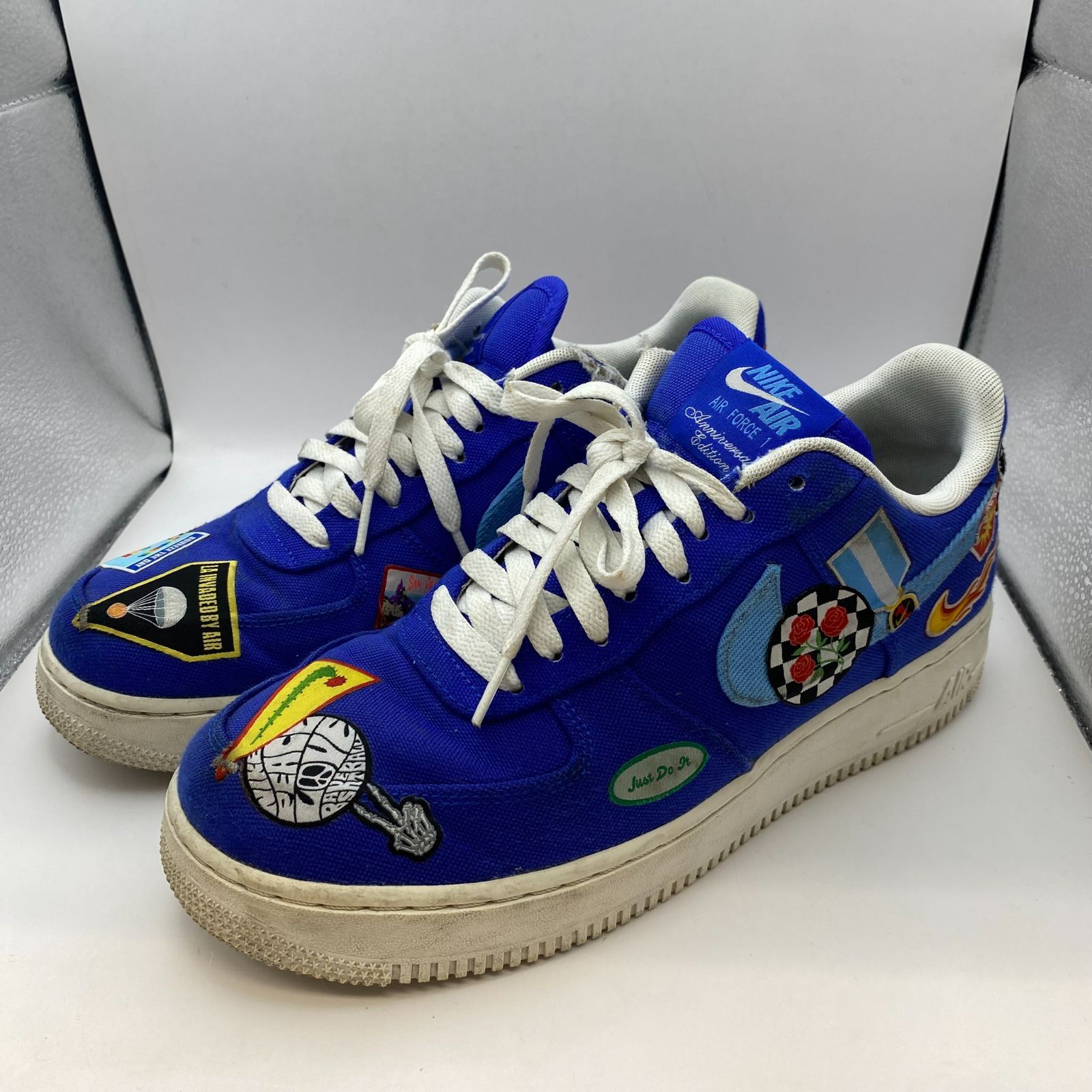 【中古】NIKE エアフォース1 ’07 プレミアム ロサンゼルス 27㎝