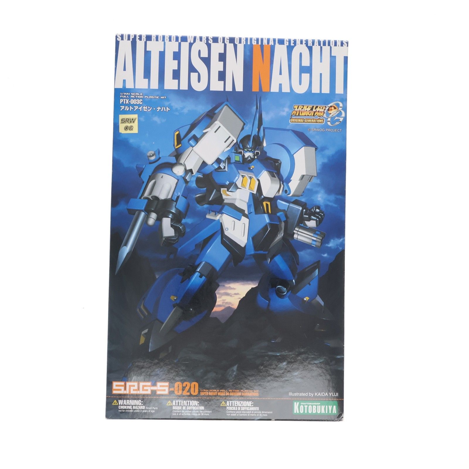 S.R.G-S 020 1/144 PTX-003C アルトアイゼン・ナハト スーパーロボット大戦OG ORIGINAL GENERATIONS(オリジナルジェネレーションズ) プラモデル(KP-40) コトブキヤ