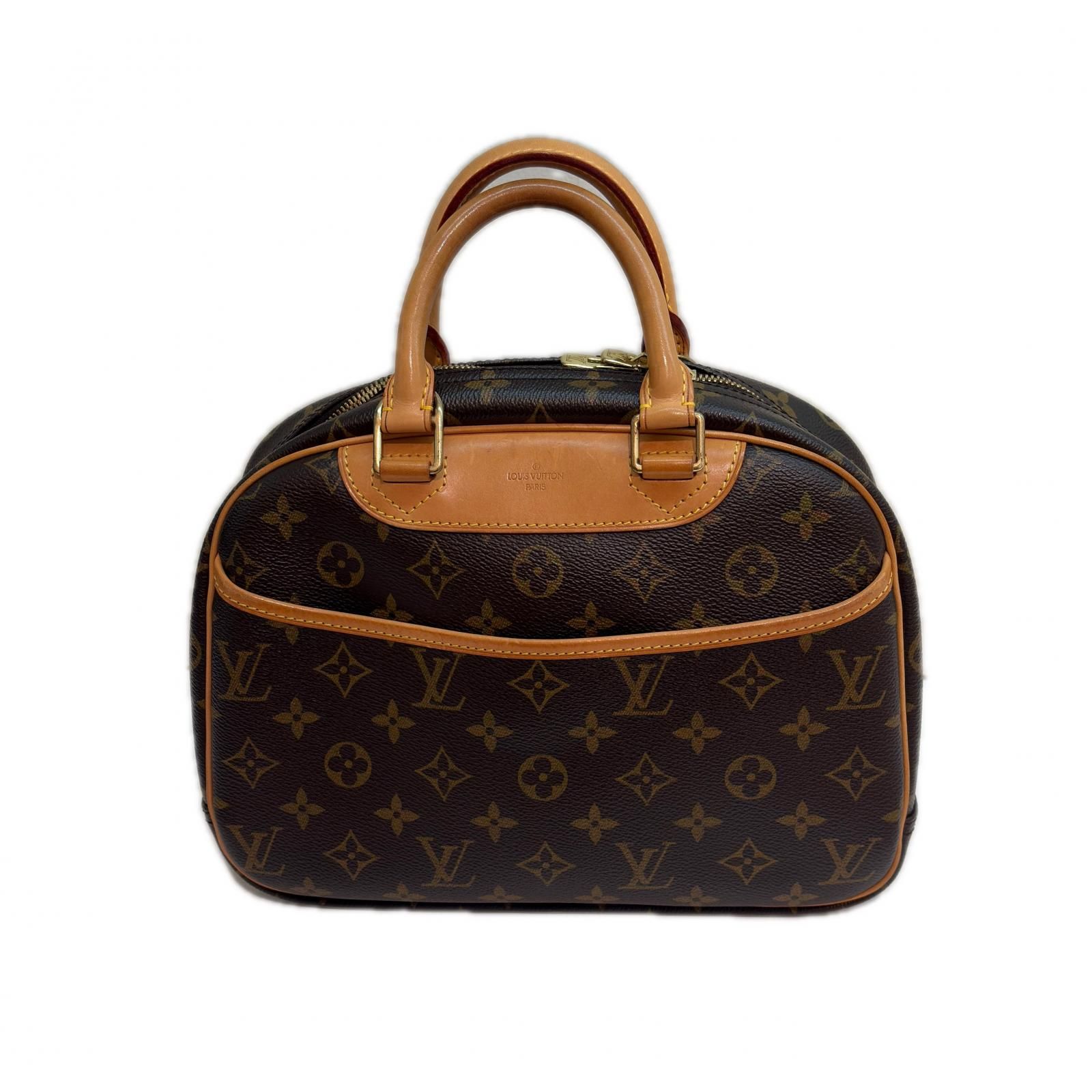 LOUIS VUITTON ルイ・ヴィトン バッグ トゥルーヴィル モノグラム M42228 ブラウン中古【473】