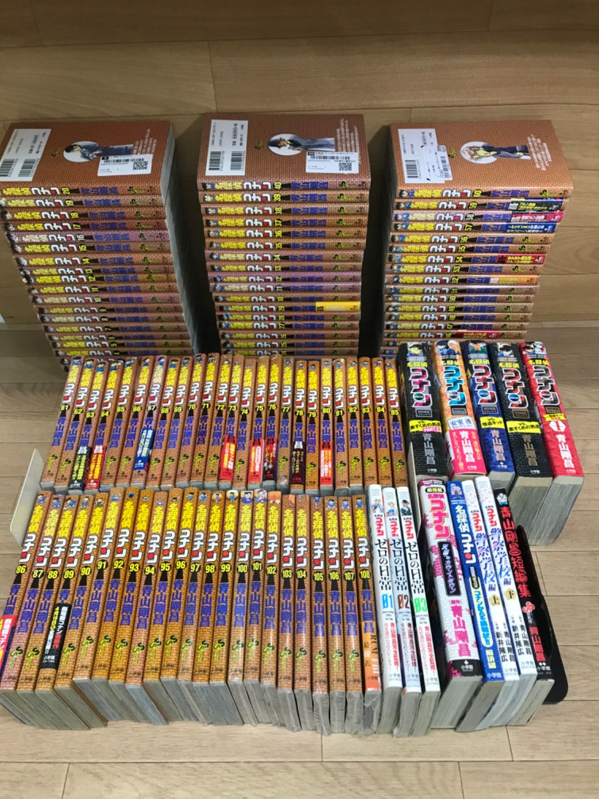 ★【未開封あり】名探偵コナン　1～108巻　コミック全巻・関連本13冊セット　青山剛昌 《SU10C》　※2個口発送