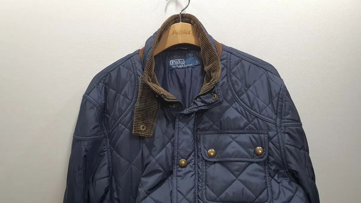 POLO RALPH LAUREN ポロラルフローレン キルティング 누빔 アウター Lサイズ (身幅55, 縦69)