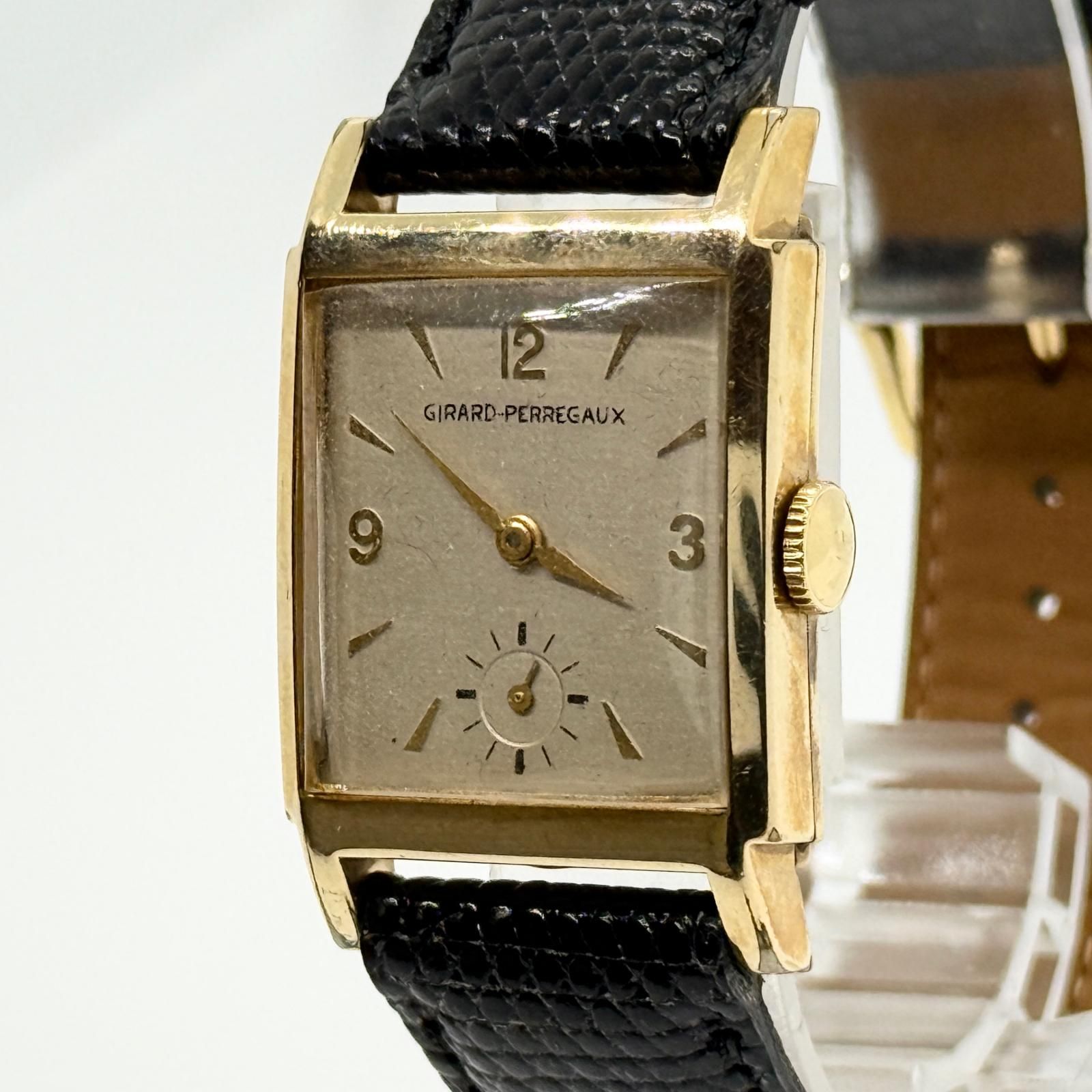 GIRARD-PERREGAUX ジラール・ペルゴ 10KF ゴールド 手巻き レディース 腕時計 稼働品