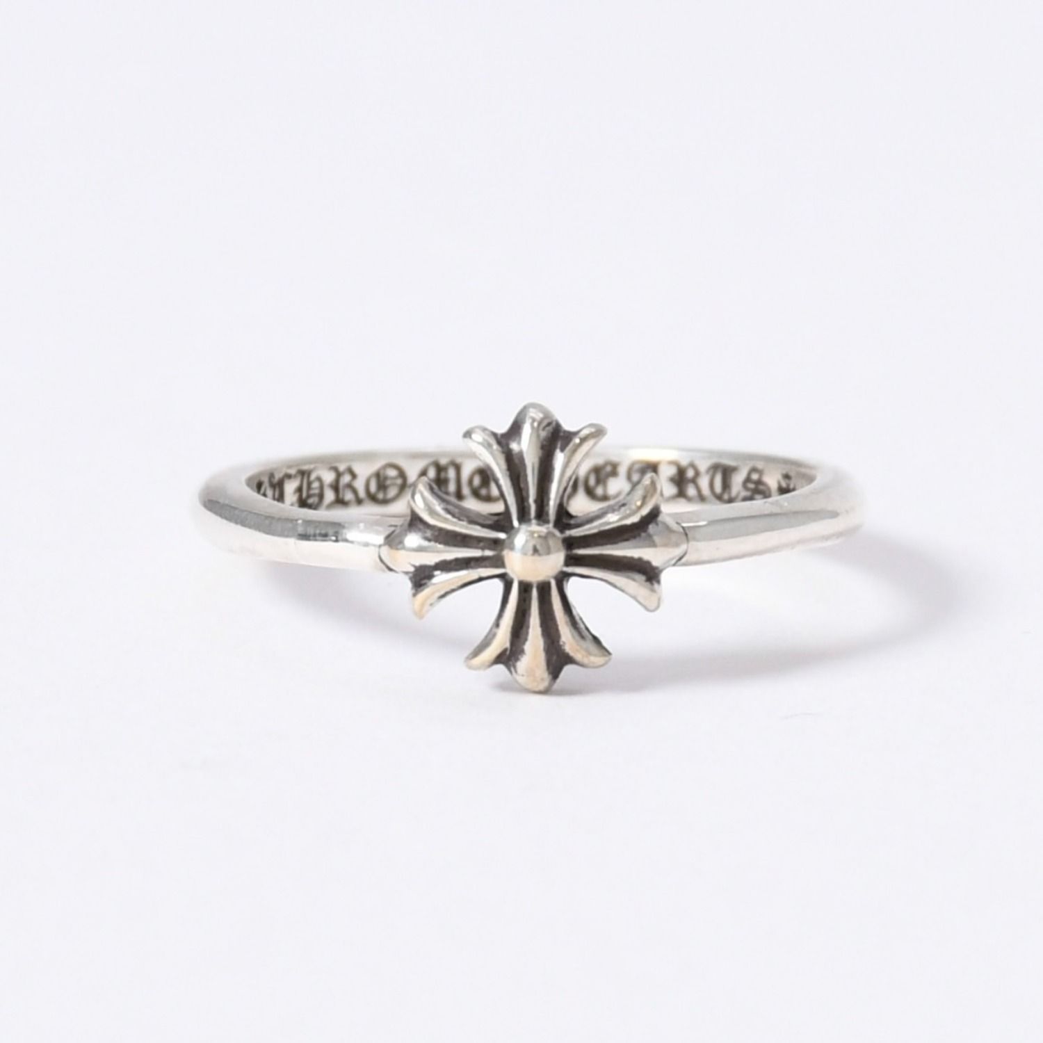 極美品 CHROME HEARTS クロムハーツ BUBBLEGUM CH PLS バブルガム CHプラスリング 指輪 重量約1.43g サイズ4号 シルバー925 中古 4a003794