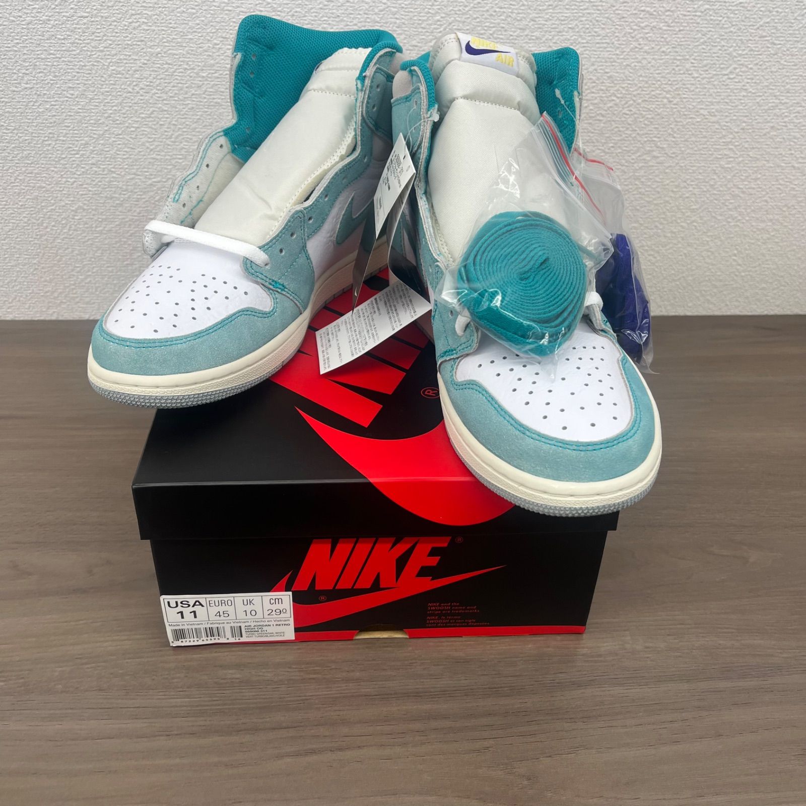 (s) 未使用品！ NIKE ナイキ AIR JORDAN 1 RetroHigh 0G Turdo Green エアジョーダン 1レトロハイ 0G ターボ グリーン スニーカー/8068