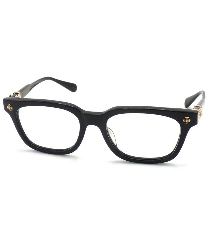 クロムハーツ CHROME HEARTS 【 COX UCKER 】 サイド CHクロス テンプル ウェリントン アイウェア サングラス 眼鏡 w27231