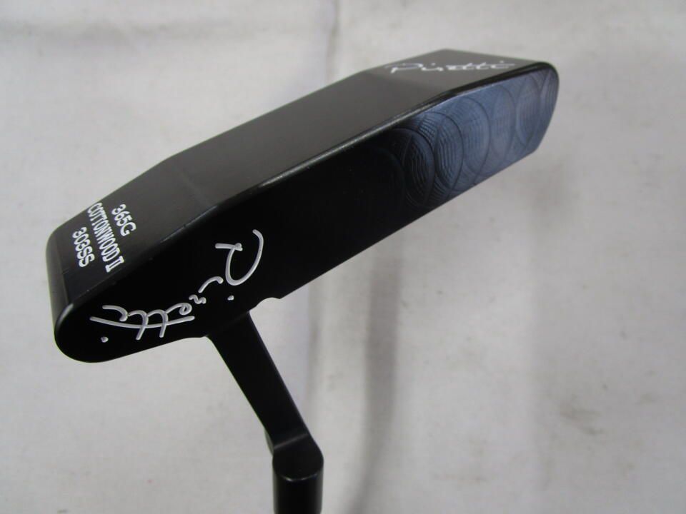 ピレッティ　COTTON WOOD 2 Midnight Black　パター　中古　ゴルフドゥ！札幌東苗穂店【最短即日発送】