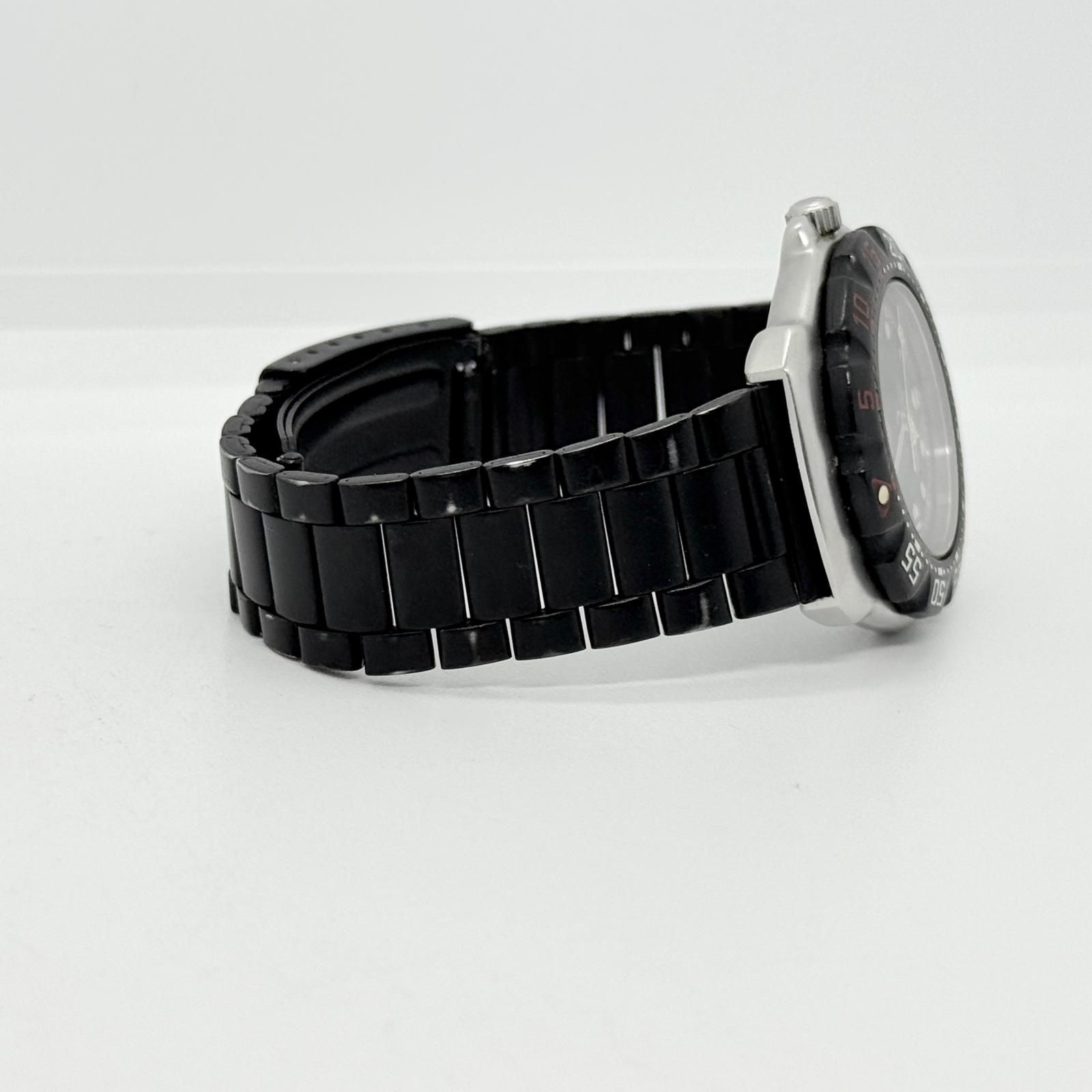 TAG HEUER タグホイヤー プロフェッショナル 200m ブラック QZ