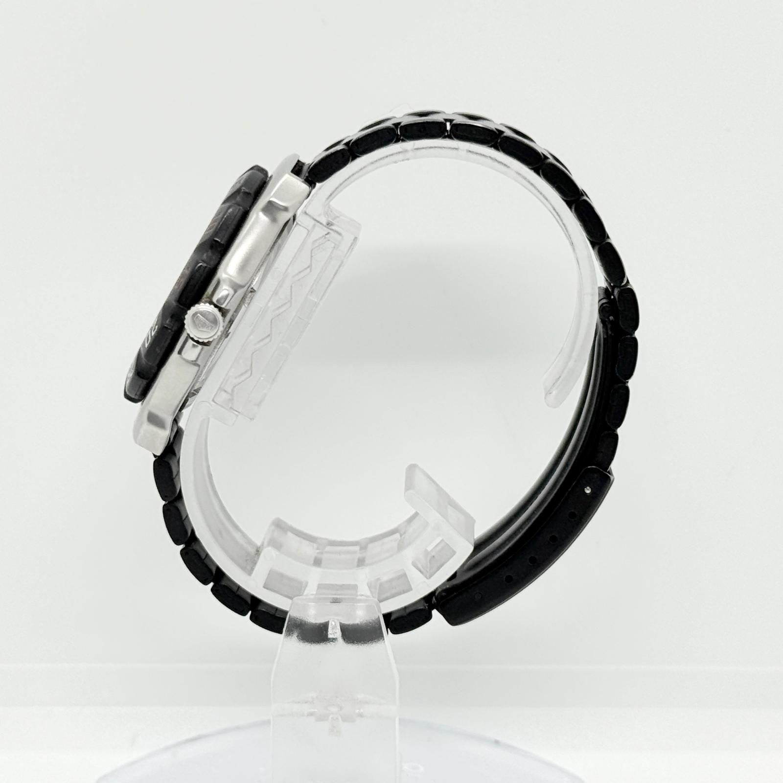 TAG HEUER タグホイヤー プロフェッショナル 200m ブラック QZ