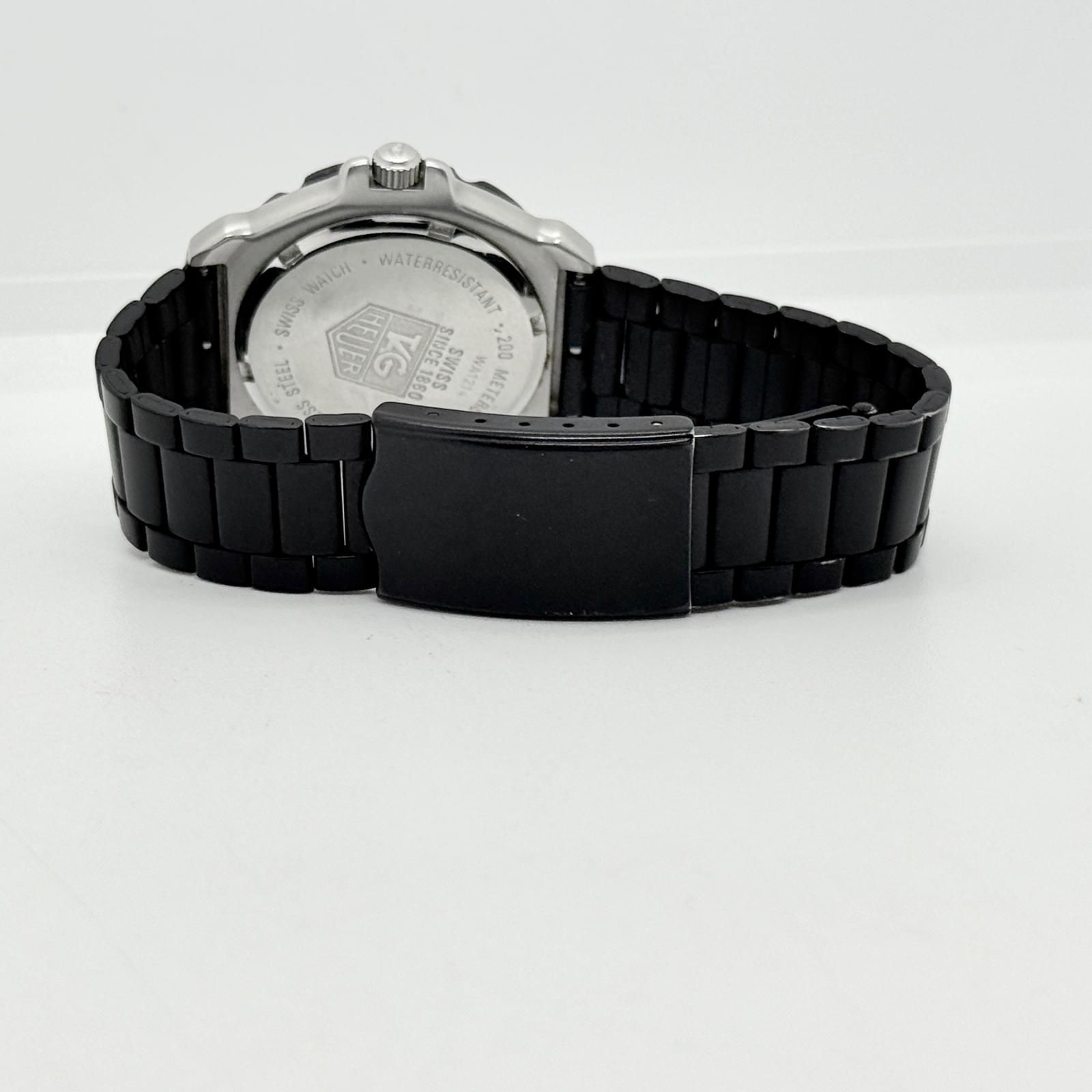 TAG HEUER タグホイヤー プロフェッショナル 200m ブラック QZ
