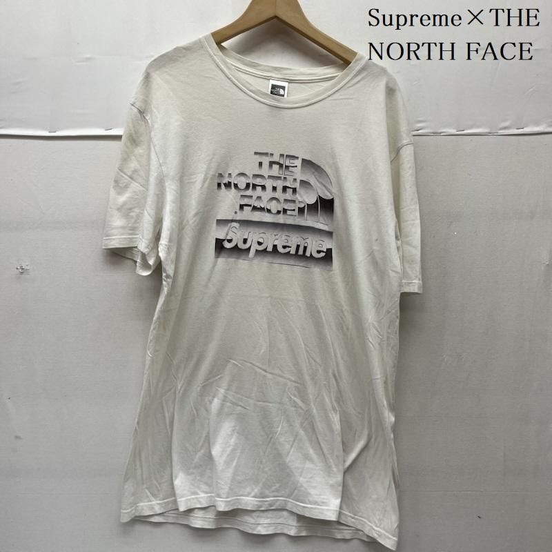 シュプリーム THE NORTH FACE メタリック ロゴ Tシャツ コラボ品 メンズ L ISItems【USED】【古着】【中古】50161046